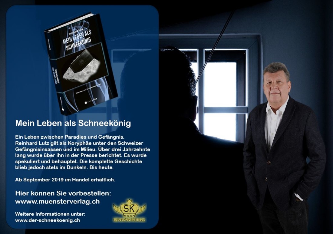 Reinhard Lutz, schreibt über sein Leben als "Der Schneekönig" Sein erstes Buch erschien am 15.04.2020 mit dem Titel: Mein Leben als Schneekönig